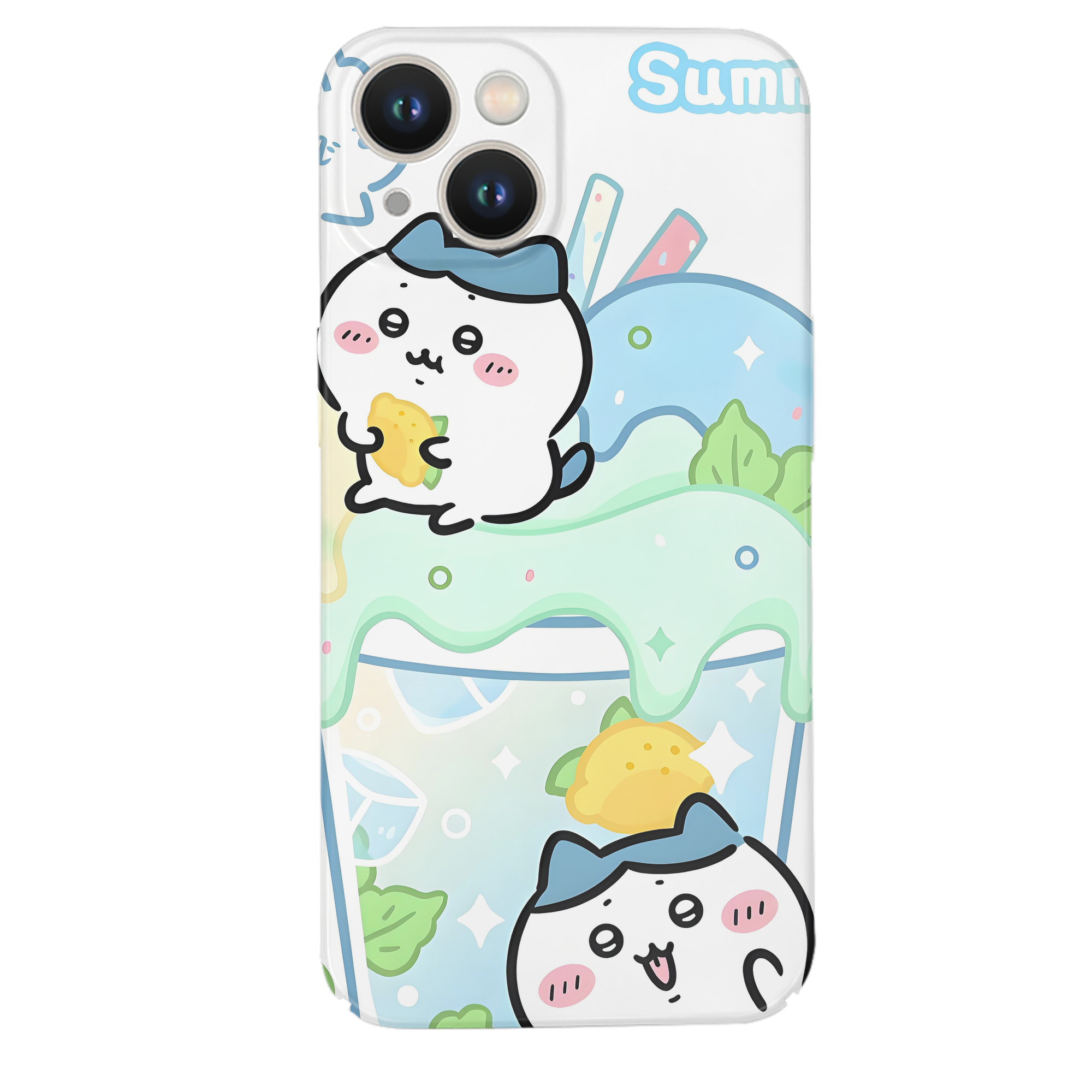 （画像用） ちいかわ Chii-kawa 【iPhone 14シリーズ対応】ハードケース